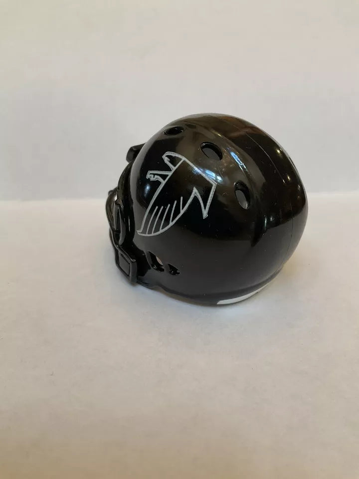 Atlanta Falcons Custom Riddell Throwback Pocket Pro Black Helmet  WESTBROOKSPORTSCARDS