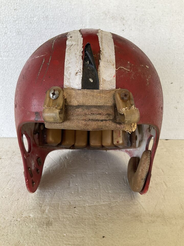 Vintage Original Riddell PAC3 Football Helmet Date Stamp 1977  WESTBROOKSPORTSCARDS   