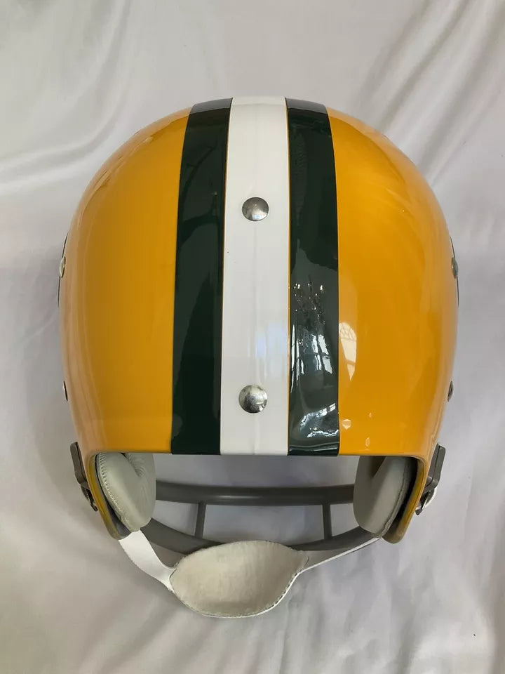 TK2 Style Football Helmet Custom Green Bay Packers Don Horn Autograph WESTBROOKSPORTSCARDS