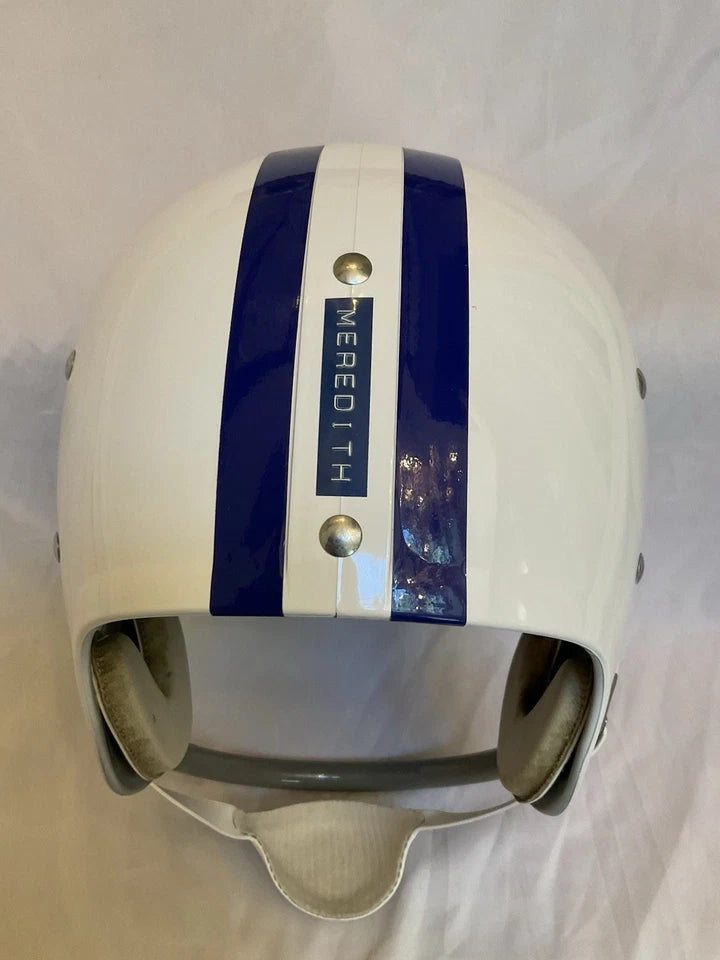 Don Meredith Autographed Dallas Cowboys Custom 1960-62 Football Helmet LOA! WESTBROOKSPORTSCARDS