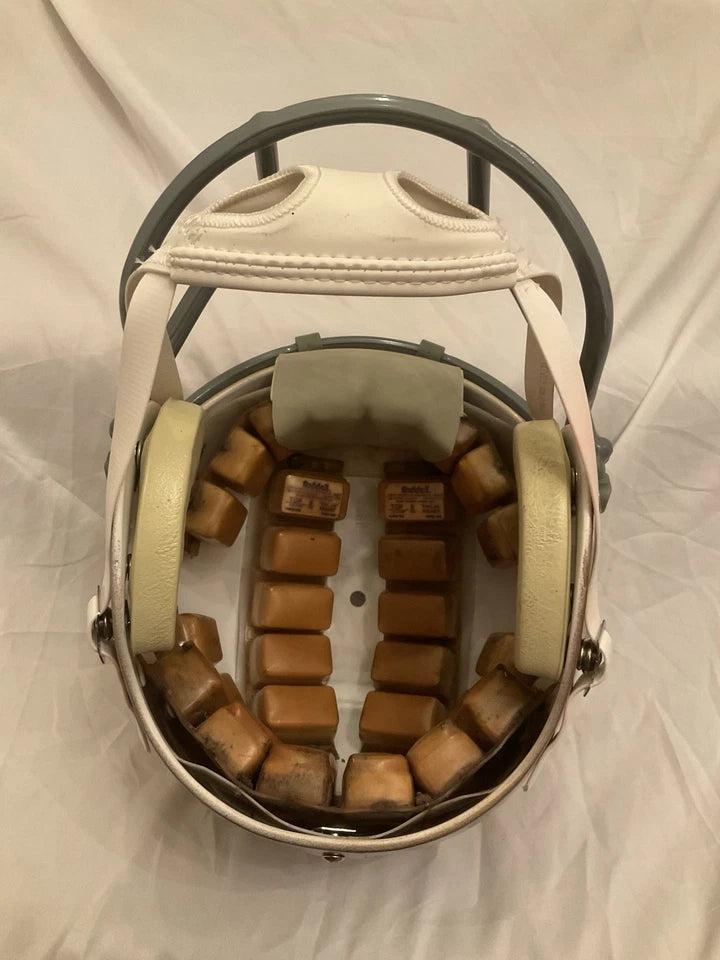 Vintage Riddell PAC Football Helmet Custom 1970s Notre Dame Fighting Irish WESTBROOKSPORTSCARDS