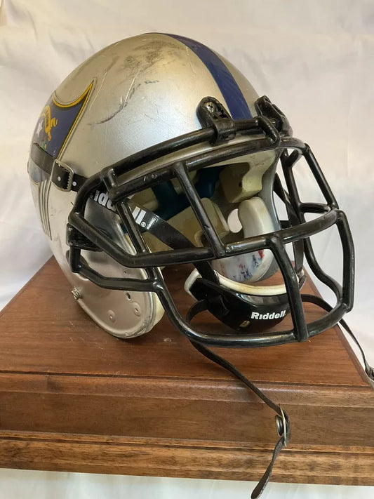 Schutt Air Nevada Battle Born Football Helmet Vintage Game Used  WESTBROOKSPORTSCARDS