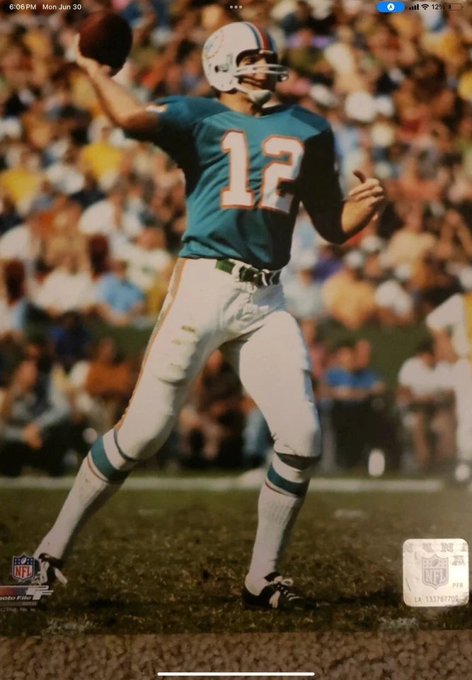 Vintage Riddell TK2 Football Helmet Miami Dolphins Bob Griese WESTBROOKSPORTSCARDS