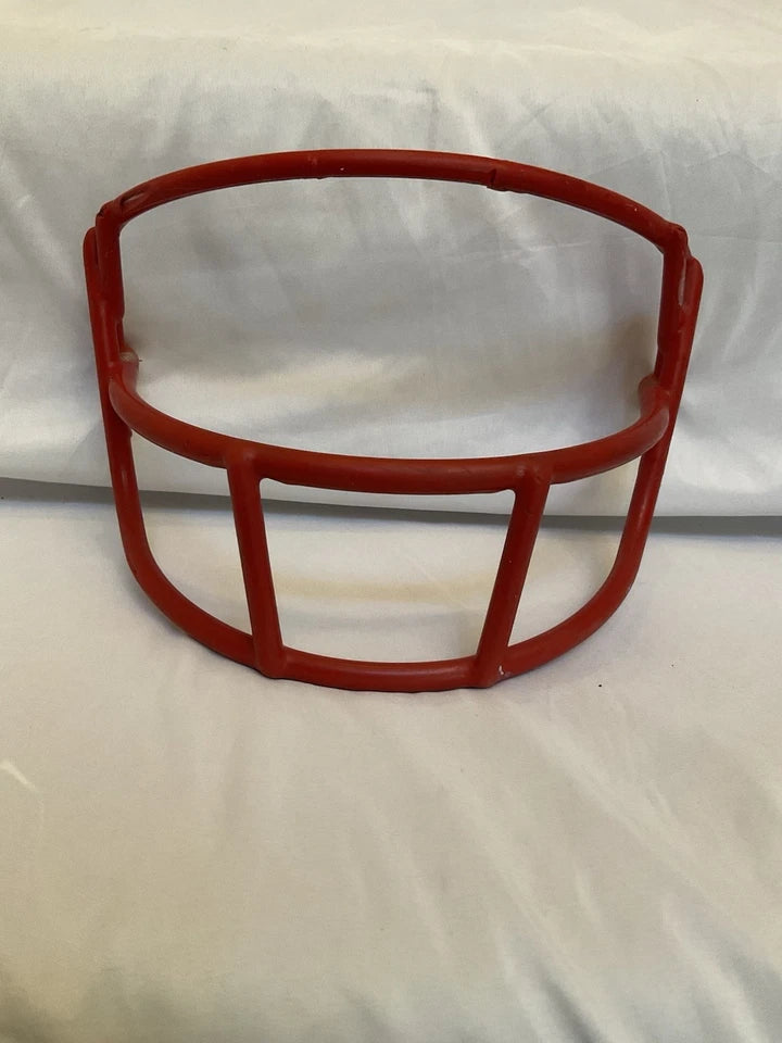 Vintage Red Schutt 1969 OPO Green Dot Football Helmet Facemask - RARE WESTBROOKSPORTSCARDS