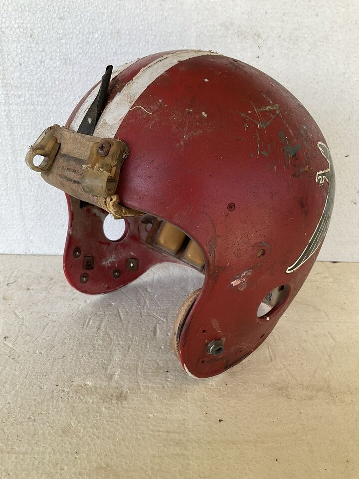 Vintage Original Riddell PAC3 Football Helmet Date Stamp 1977  WESTBROOKSPORTSCARDS   