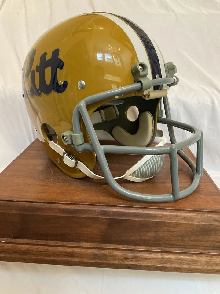 TK2 Style Football Helmet 1979 University Of Pittsburgh Panthers Marino Freshman WESTBROOKSPORTSCARDS