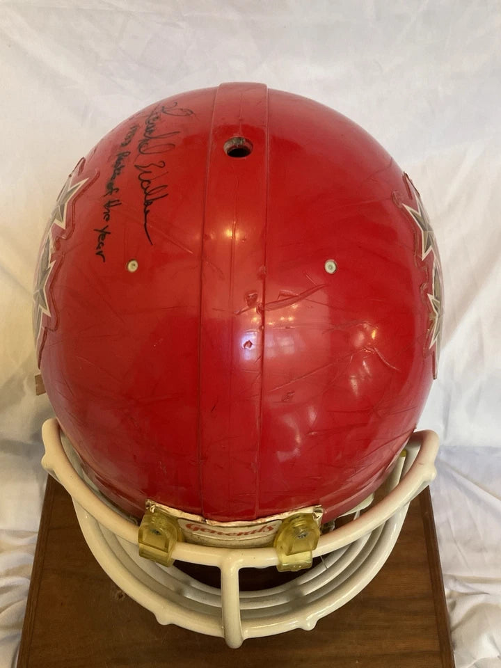 Herschel Walker Autographed New Jersey Generals Game Used Football Helmet WESTBROOKSPORTSCARDS