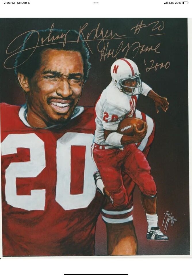 Original Riddell 1973 Nebraska Cornhuskers Kra-Lite TK2 Game Football Helmet WESTBROOKSPORTSCARDS