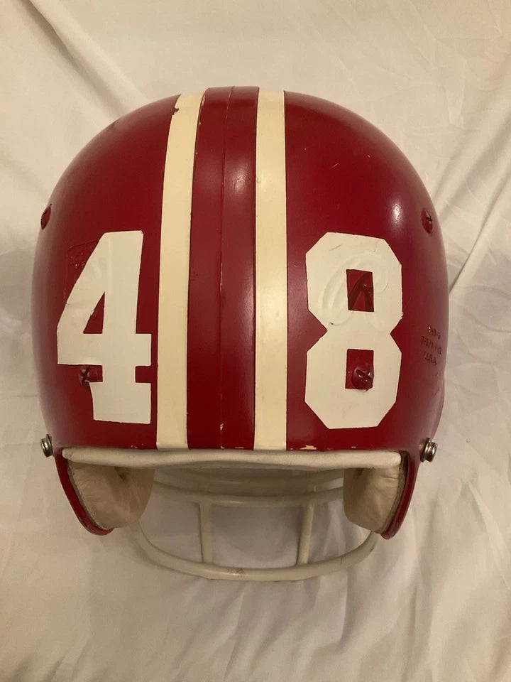 Houston Cougars Rawlings HND-9 Football Helmet Schutt Red Dot OPO-DW Rare WESTBROOKSPORTSCARDS