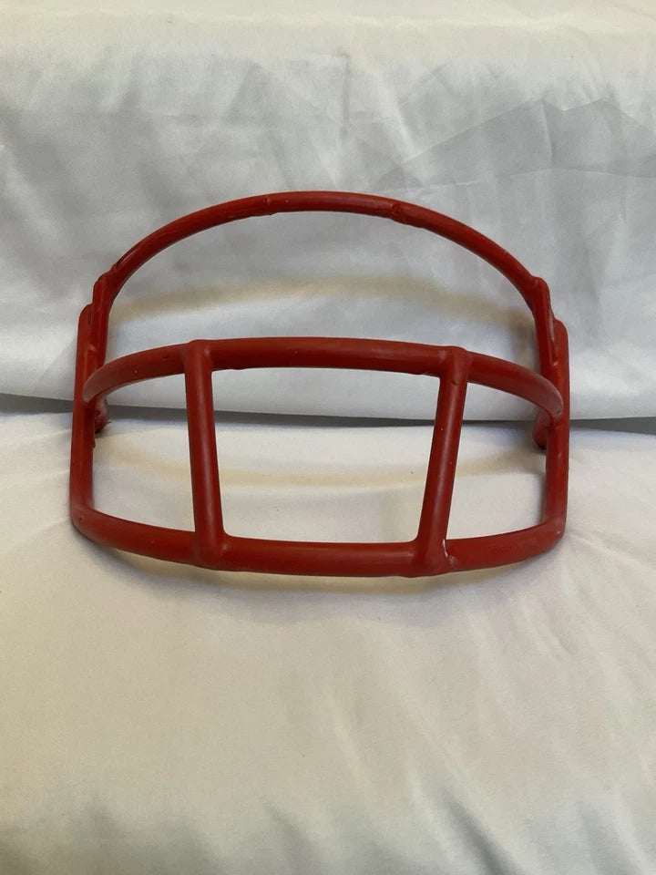 Vintage Red Schutt 1969 OPO Green Dot Football Helmet Facemask - RARE WESTBROOKSPORTSCARDS