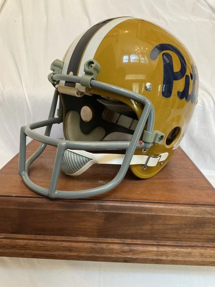 TK2 Style Football Helmet 1979 University Of Pittsburgh Panthers Marino Freshman WESTBROOKSPORTSCARDS