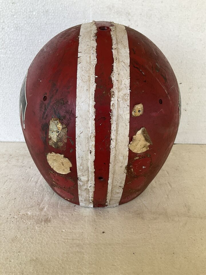 Vintage Original Riddell PAC3 Football Helmet Date Stamp 1977  WESTBROOKSPORTSCARDS   