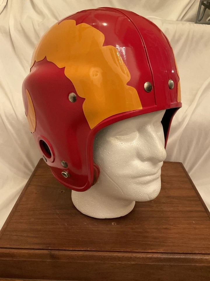 Los Angeles Rams Custom 1949 Throwback DuraLite Football Helmet – WESTBROOKSPORTSCARDS