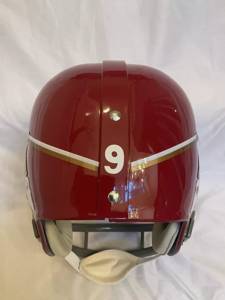 RK2 Style Football Helmet 1969 Washington Redskins Spear Cardinal Color Jurgensen Sports Mem, Cards & Fan Shop:Fan Apparel & Souvenirs:Football-NFL Riddell