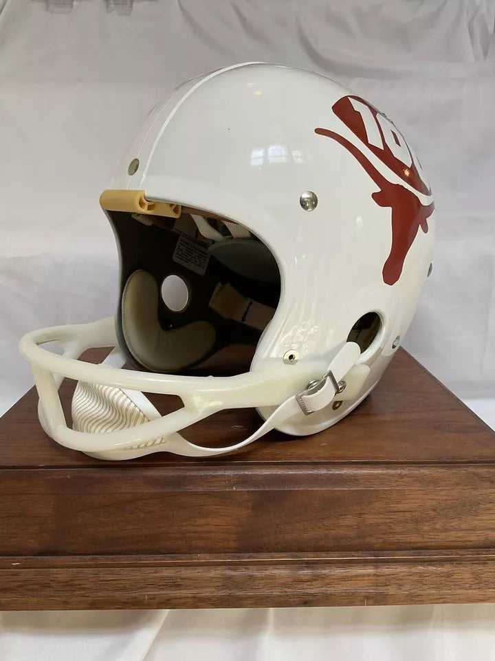 TK2 Style Football Helmet 1969 Texas Longhorns National Champions Bertelsen  WESTBROOKSPORTSCARDS