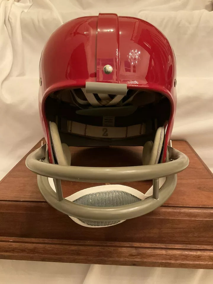 Kansas City Chiefs RIDDell Classic RK2 Football Helmet Len Dawson Super Bowl IV WESTBROOKSPORTSCARDS