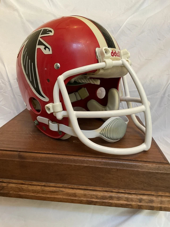 Authentic Riddell 1970s Atlanta Falcons Vintage Football Helmet WESTBROOKSPORTSCARDS
