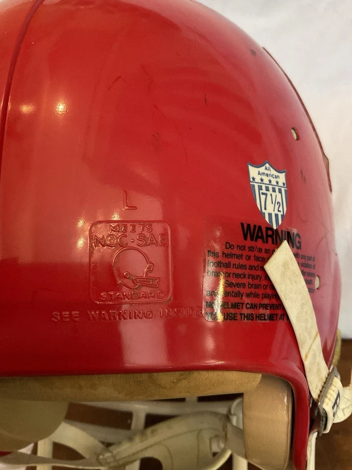 Herschel Walker Autographed New Jersey Generals Game Used Football Helmet WESTBROOKSPORTSCARDS
