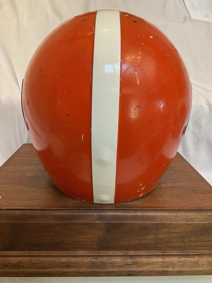 Vintage Riddell 1958 TK5 Kra-Lite Football Helmet Cleveland Browns Mitchell Rook WESTBROOKSPORTSCARDS