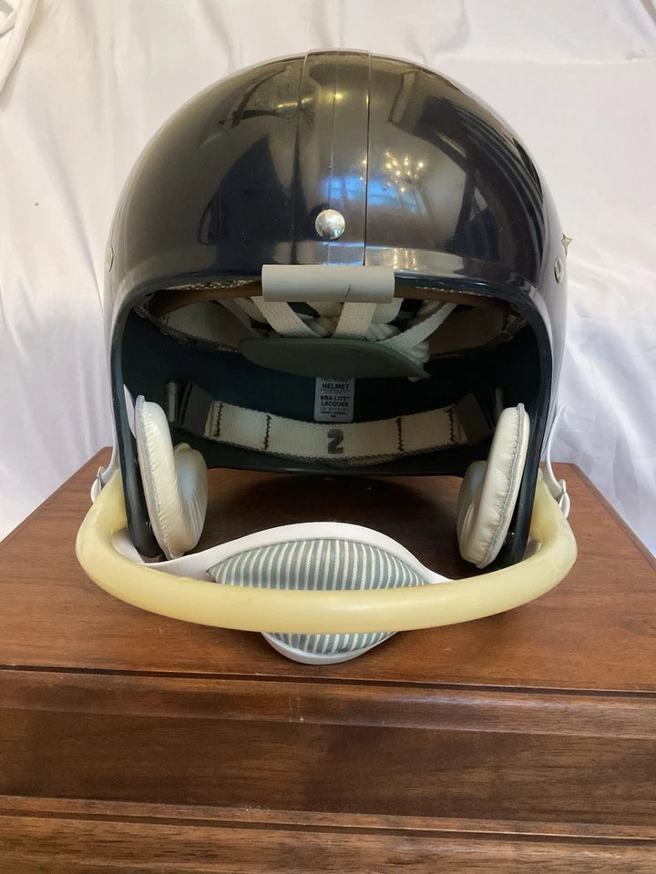 Original Riddell 1960s Chicago Bears Kra-Lite TK2 Game Football Helmet RARE WESTBROOKSPORTSCARDS