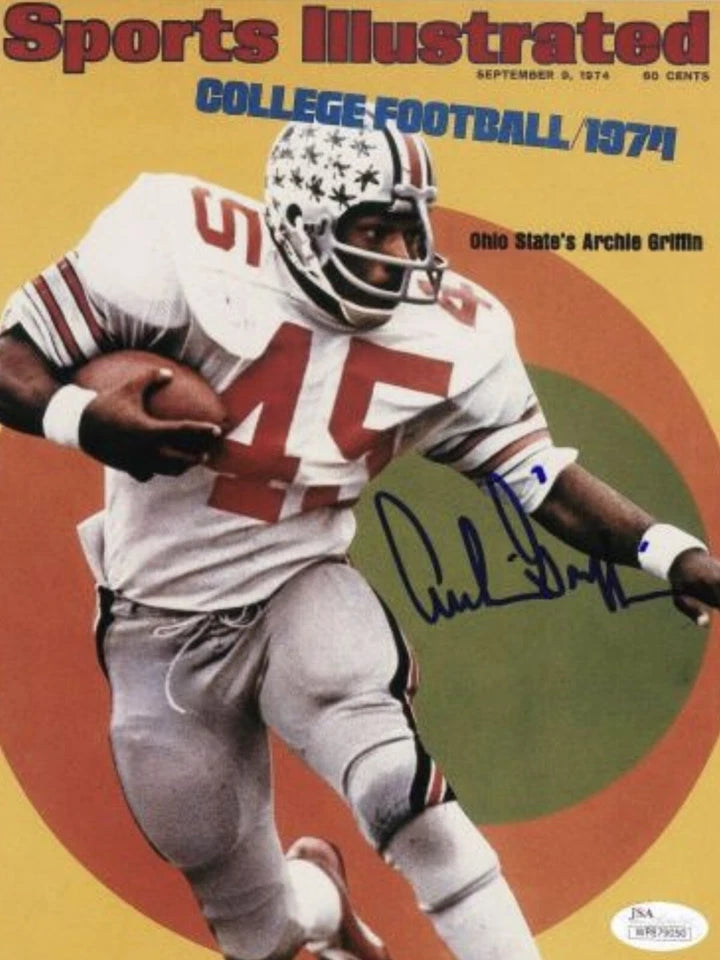 Archie Griffin Riddell Kra-Lite Football Helmet Ohio State Buckeyes Rose Bowl