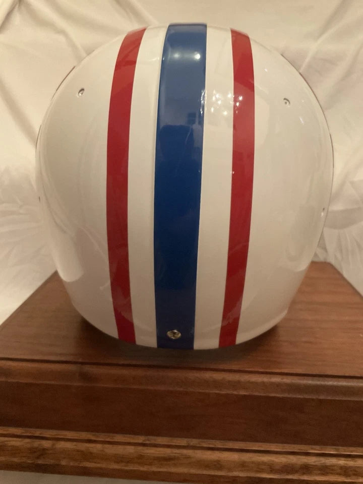 Vintage Riddell PAC Football Helmet Custom 1970s Houston Oilers Earl Campbell WESTBROOKSPORTSCARDS