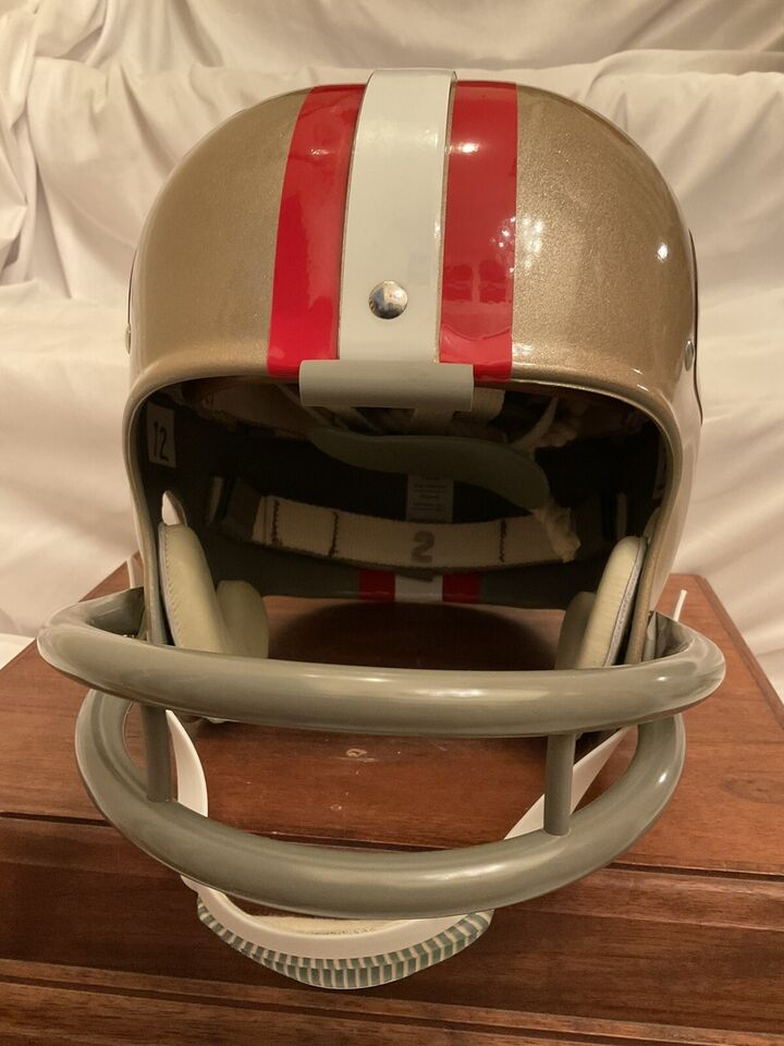 RK Vintage Style San Fransisco 49ers Custom Football Helmet John Brodie WESTBROOKSPORTSCARDS