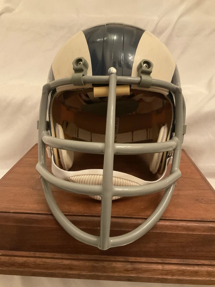 Los Angeles Rams Riddell Throwback TK Game Football Helmet 1971 Painted Horns WESTBROOKSPORTSCARDS