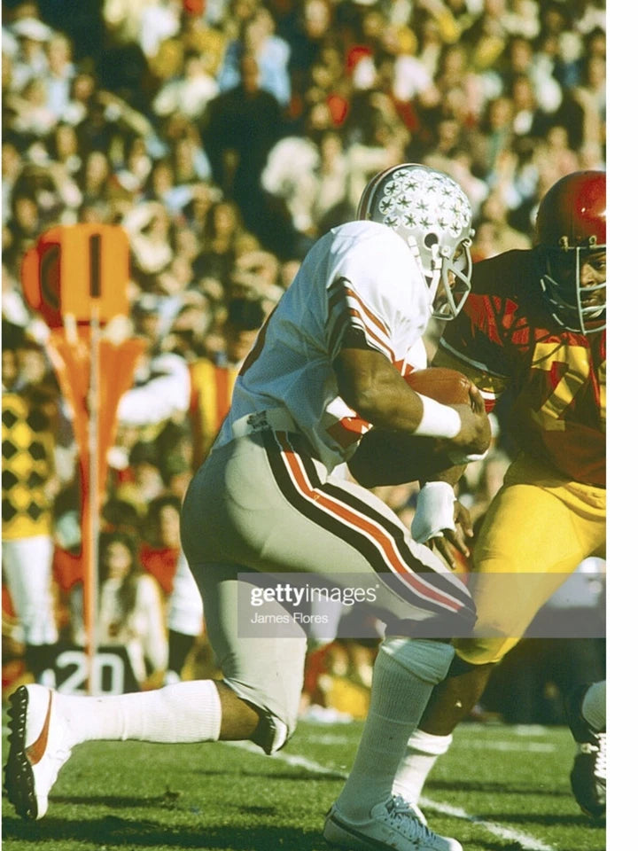Archie Griffin Riddell Kra-Lite Football Helmet Ohio State Buckeyes Rose Bowl WESTBROOKSPORTSCARDS