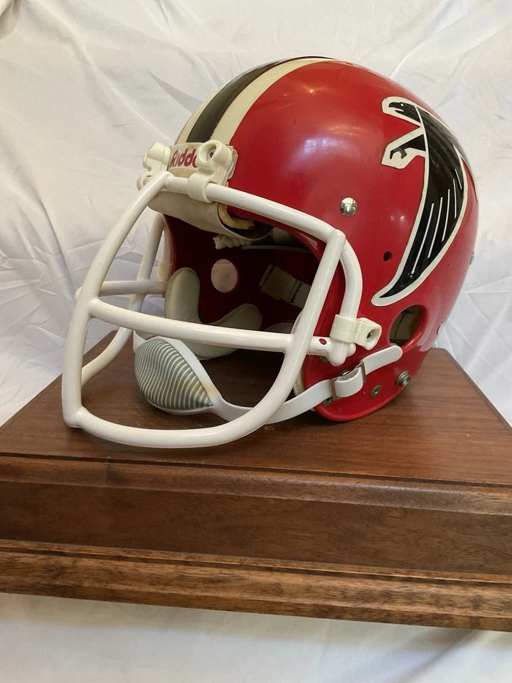 Authentic Riddell 1970s Atlanta Falcons Vintage Football Helmet WESTBROOKSPORTSCARDS