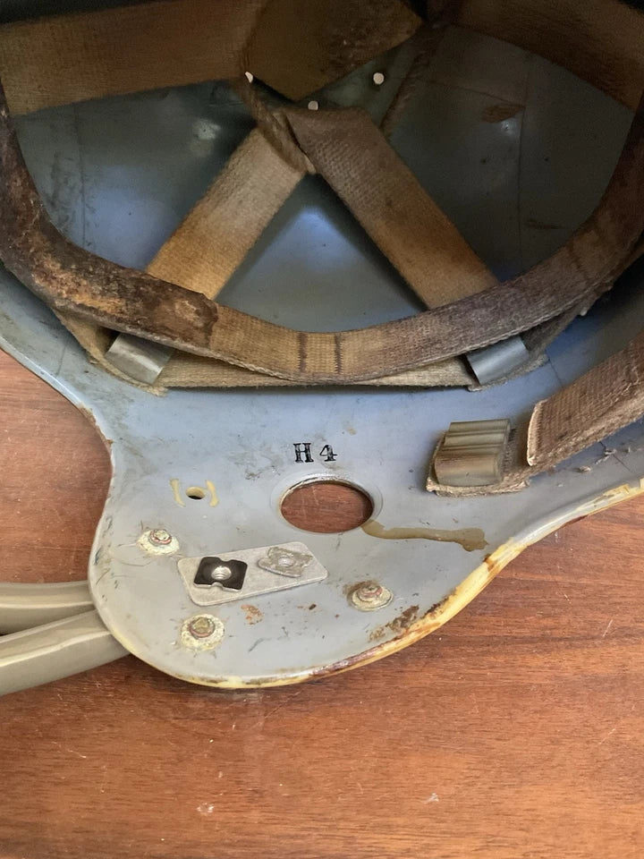 Vintage Game Used Riddell TK5 Kra-Lite Football Helmet Purdue Boilermakers? WESTBROOKSPORTSCARDS