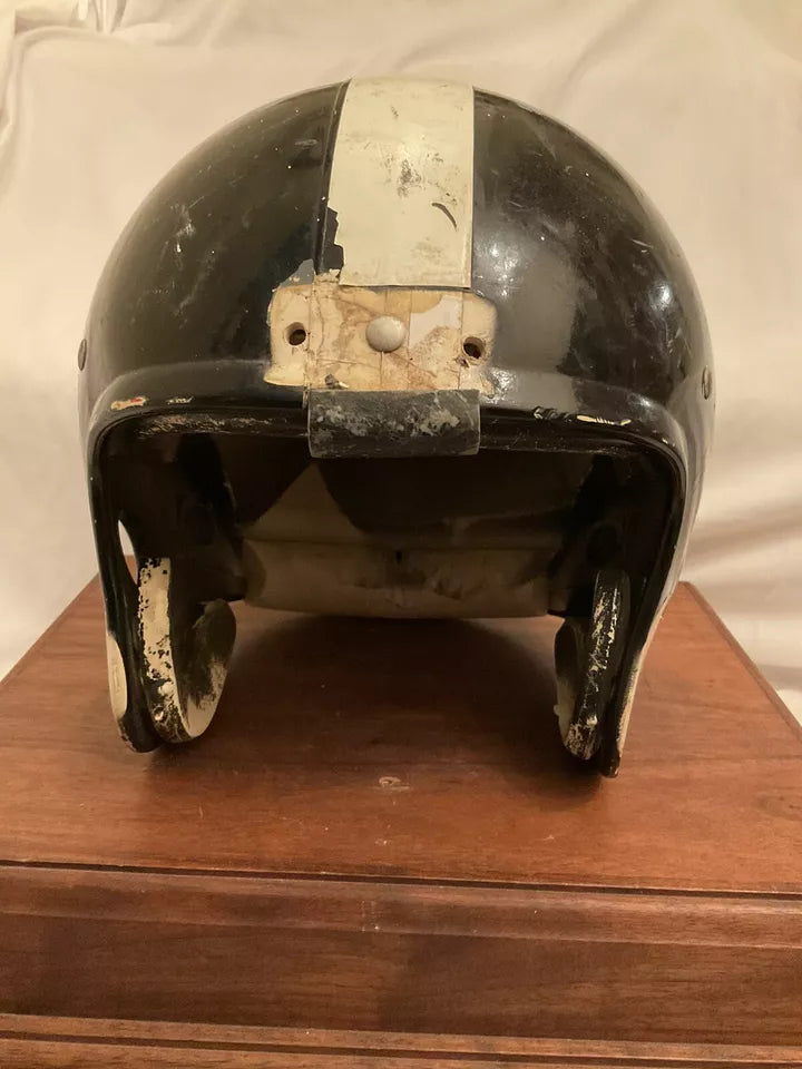 Vintage Marietta White Shell MP-30 Game Used Football Helmet X-Large 7 5/8 WESTBROOKSPORTSCARDS