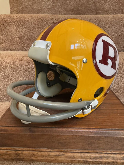 TK2 Style Football Helmet 1971 Washington Redskins Pat Fischer Lombardi R Style  WESTBROOKSPORTSCARDS   