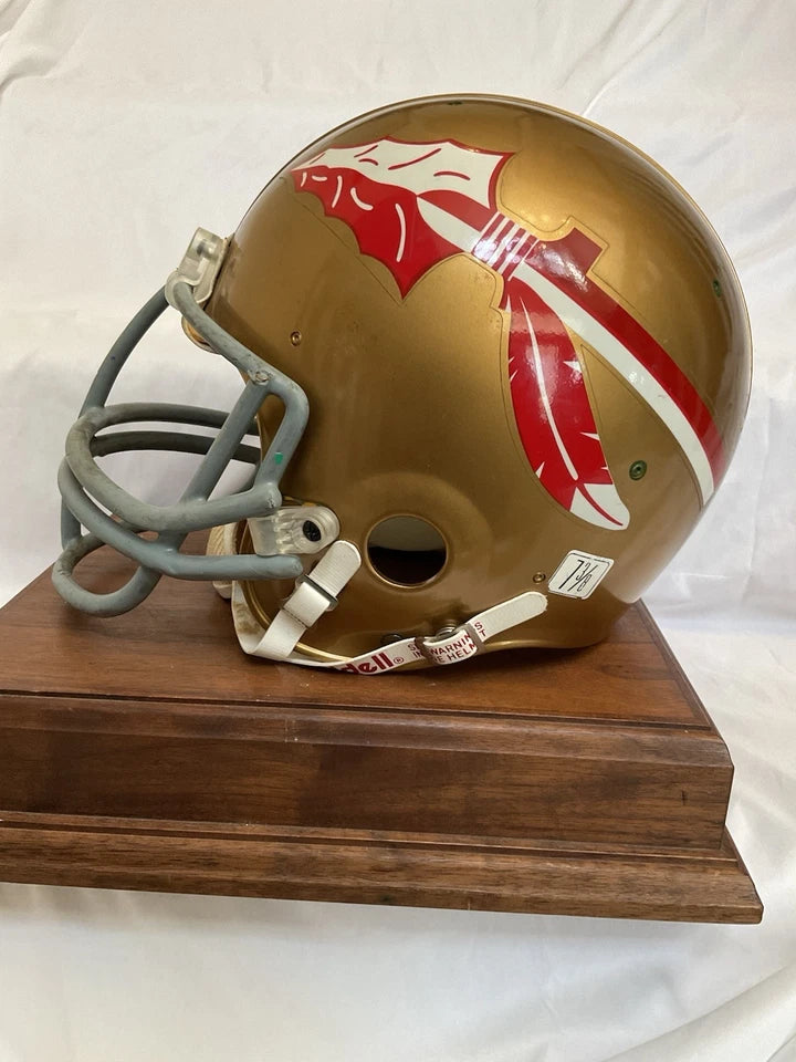 Florida State Seminoles Game Used Rare Riddell WD-1 Football Helmet Size 7 3/4 WESTBROOKSPORTSCARDS
