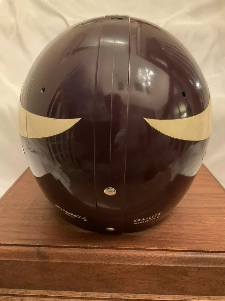 Vintage Riddell Kra-Lite TK2 Football Helmet Rare 1972 Minnesota Vikings Cracks  WESTBROOKSPORTSCARDS