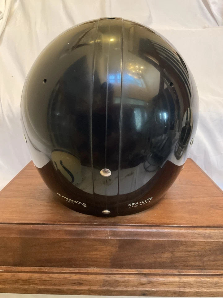 Original Riddell 1960s Chicago Bears Kra-Lite TK2 Game Football Helmet RARE WESTBROOKSPORTSCARDS