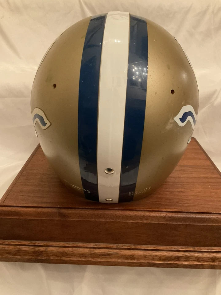 Original Riddell 1971 Detroit Lions Kra-Lite TK2 Game Football Helmet Rare WESTBROOKSPORTSCARDS