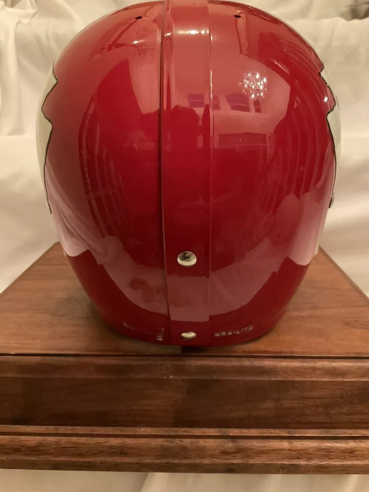 Kansas City Chiefs RIDDell Classic RK2 Football Helmet Len Dawson Super Bowl IV  WESTBROOKSPORTSCARDS