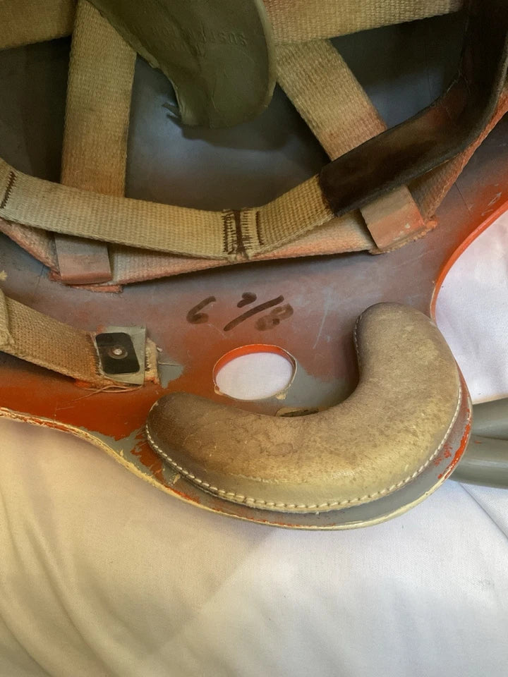 Vintage Riddell 1958 TK5 Kra-Lite Football Helmet Cleveland Browns Mitchell Rook WESTBROOKSPORTSCARDS