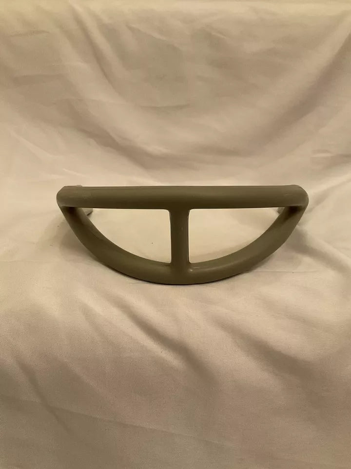 ORIGINAL Gray Rawlings 2-Bar 1960s Facemask Suspension Helmet Wilson RIDDell  WESTBROOKSPORTSCARDS