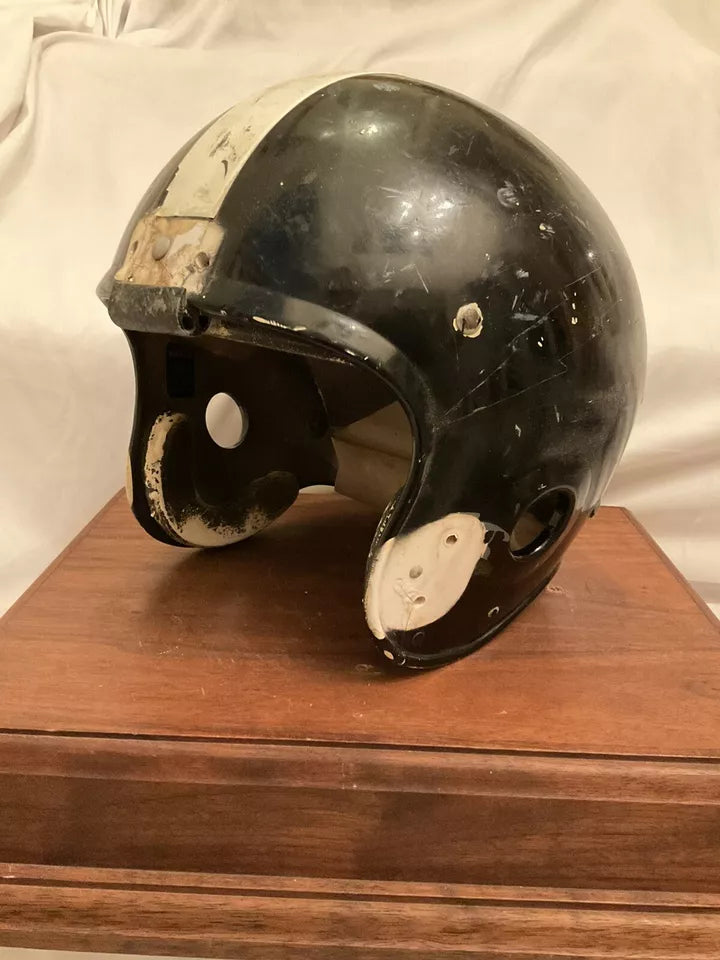Vintage Marietta White Shell MP-30 Game Used Football Helmet X-Large 7 5/8 WESTBROOKSPORTSCARDS
