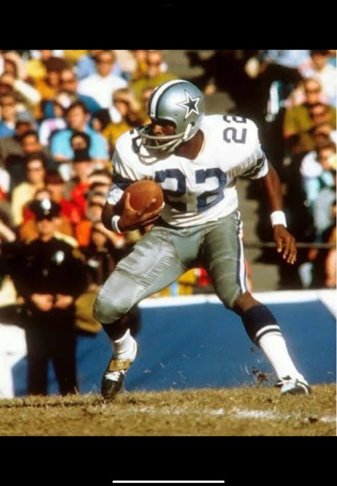 Original Vintage Riddell 1971 Dallas Cowboys Kra-Lite TK2 Game Football Helmet WESTBROOKSPORTSCARDS