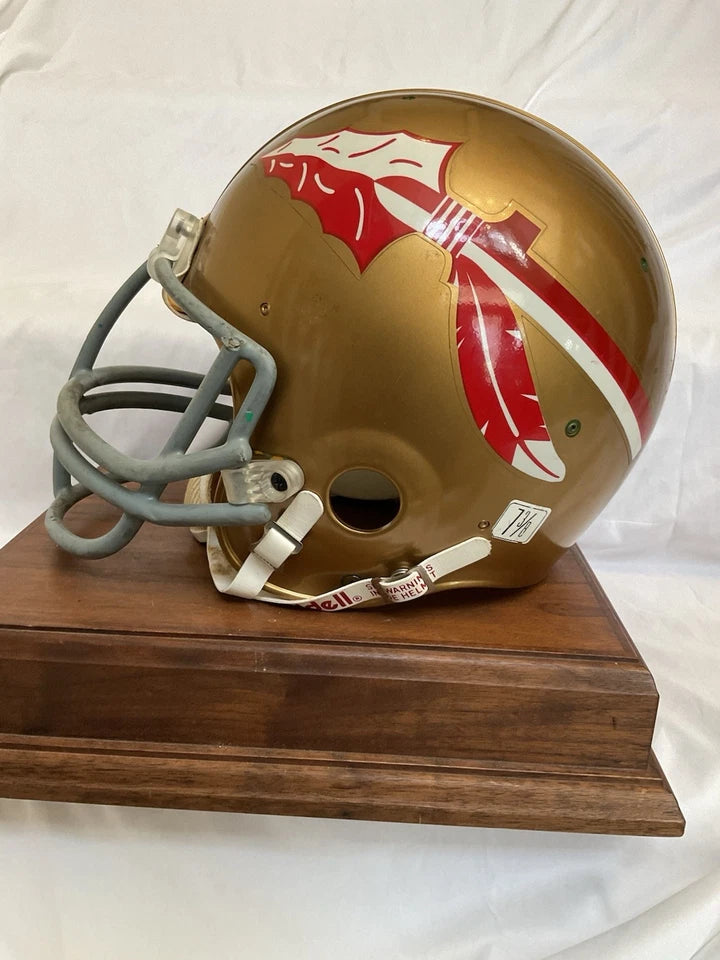 Florida State Seminoles Game Used Rare Riddell WD-1 Football Helmet Size 7 3/4 WESTBROOKSPORTSCARDS