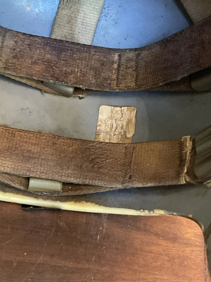 Vintage Game Used Riddell TK5 Kra-Lite Football Helmet Purdue Boilermakers? WESTBROOKSPORTSCARDS