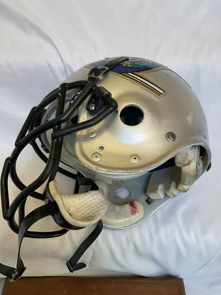 Schutt Air Nevada Battle Born Football Helmet Vintage Game Used  WESTBROOKSPORTSCARDS