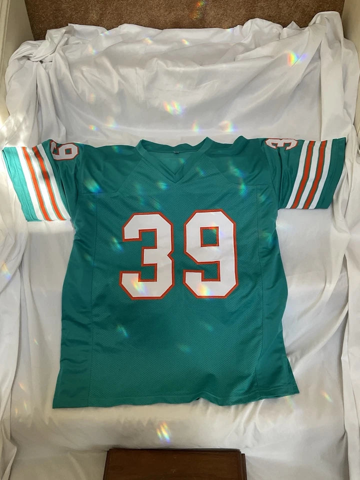 Miami Dolphins Football Jersey- Larry Csonka Tribute WESTBROOKSPORTSCARDS