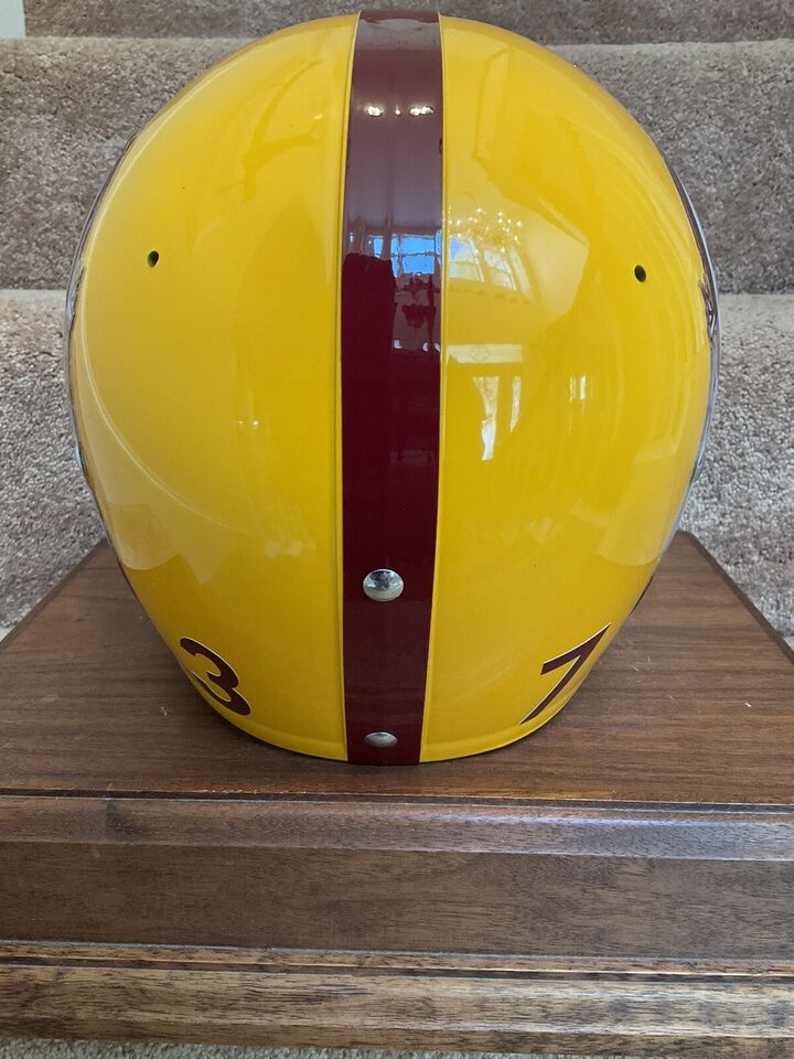 TK2 Style Football Helmet 1971 Washington Redskins Pat Fischer Lombardi R Style WESTBROOKSPORTSCARDS