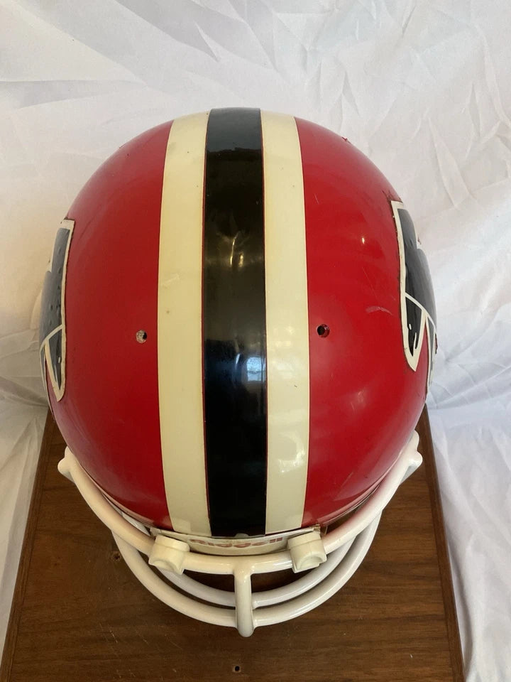 Authentic Riddell 1970s Atlanta Falcons Vintage Football Helmet WESTBROOKSPORTSCARDS