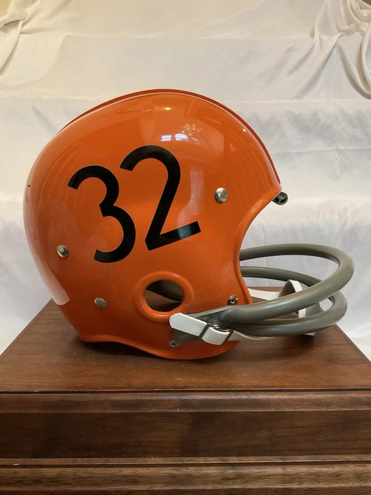1957-1959 Cleveland Browns Riddell RK4 Football Helmet Jim Brown Rookie WESTBROOKSPORTSCARDS