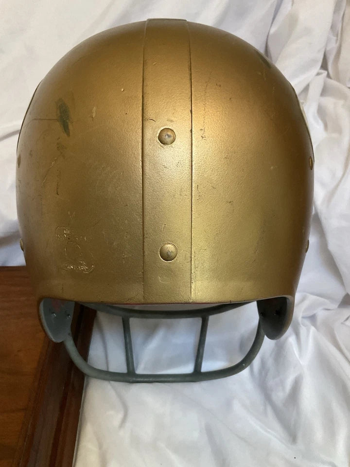 Vintage 1960s Game Used Suspension Football Helmet - Washington Huskies? WESTBROOKSPORTSCARDS